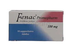 FENAC 100MG BOITE DE 10 SUPPOSITOIRES