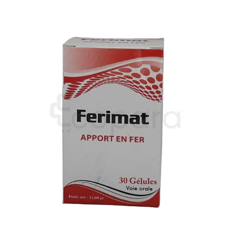 FERIMAT APPORT EN FER BOITE DE 30 GELULES