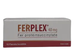 FERPLEX 40MG/15ML BOITE DE 10 AMPOULES BUVABLES