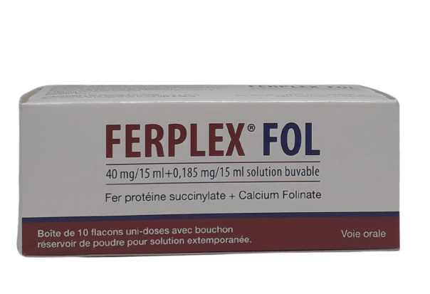 FERPLEX FOL 15ML BOITE DE 10 SOLUTION BUVABLE