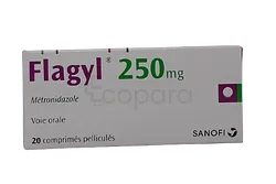 FLAGYL 250MG BOITE DE 20 COMPRIMES