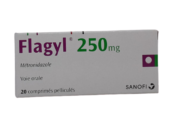 FLAGYL 250MG BOITE DE 20 COMPRIMES