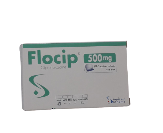 FLOCIP 500MG BOITE DE 10 COMPRIMES
