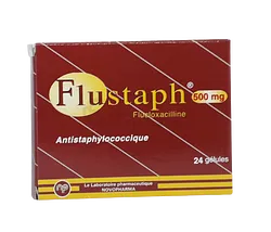 FLUSTAPH 500MG BOITE DE 24 GELULES