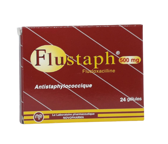 FLUSTAPH 500MG BOITE DE 24 GELULES