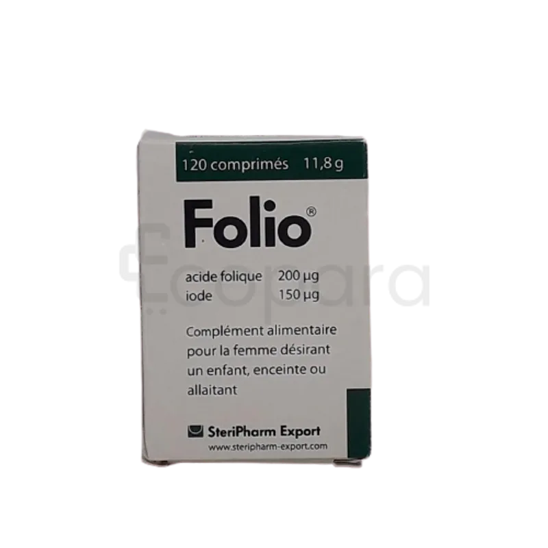 FOLIO BOITE DE 120 COMPRIMES