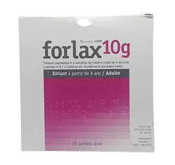 FORLAX 10G BOITE DE 20 SACHETS