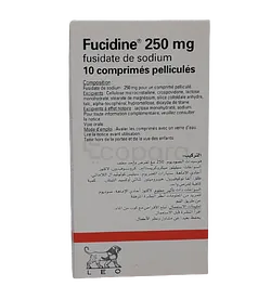 FUCIDINE 250MG BOITE DE 10 COMPRIMES