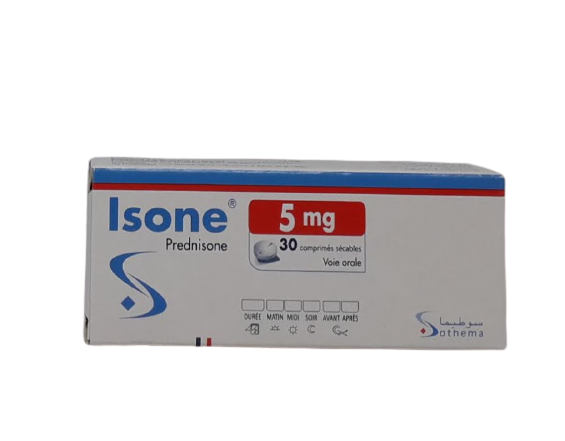 ISONE 5MG BOITE DE 30 COMPRIMES