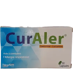 CURALER QUERCETINE CURCUMINE BOITE DE 30 CAPSULES
