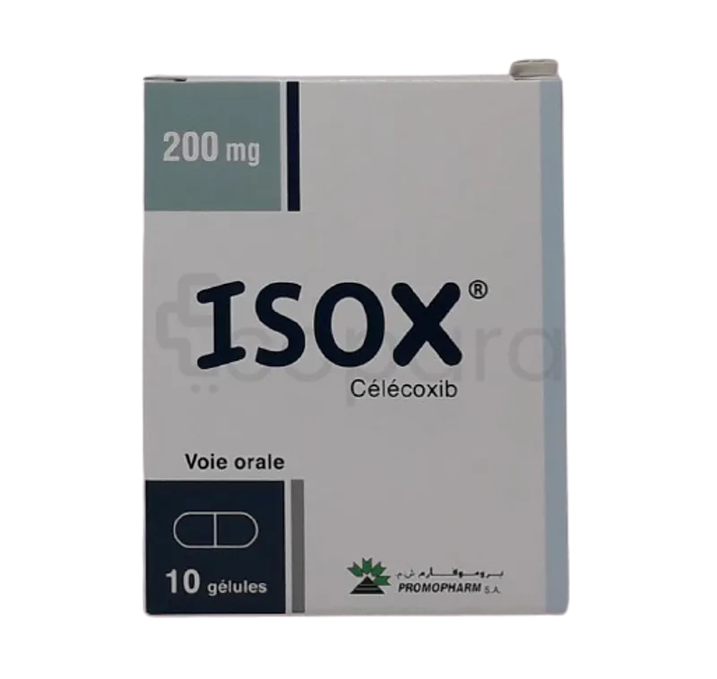 ISOX 200MG BOITE DE 10 GELULES