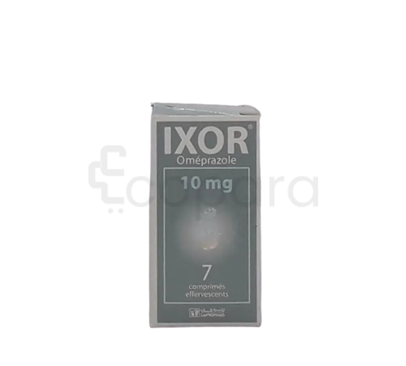 IXOR 10MG BOITE DE 7 COMPRIMES EFFERVESCENTS REFERENCE 900099
