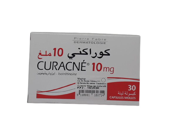 CURACNE 10MG BOITE DE 30 CAPSULES