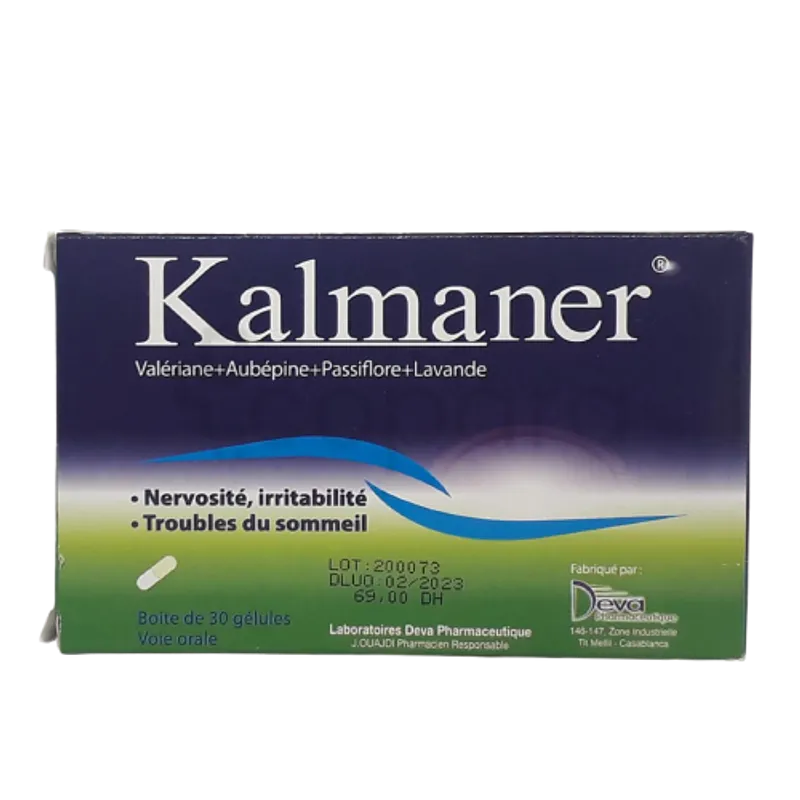 KALMANER COMPRIMES BOITE DE 30 GELULES