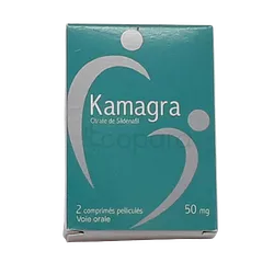 KAMAGRA 50MG BOITE DE 2 COMPRIMES
