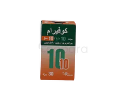 COVERAM 10MG/10MG BOITE DE 30 COMPRIMES