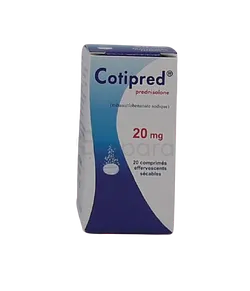 COTIPRED 20MG BOITE DE 20 COMPRIMES EFFERVESCENTS