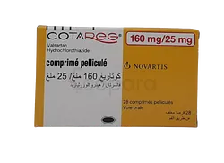 COTAREG 160MG/25MG BOITE DE 28 COMPRIMES MV
