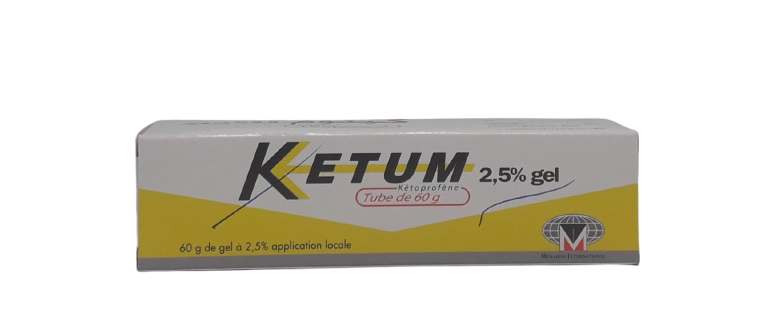 KETUM 2.5% 60G GEL