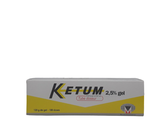 KETUM 2.5% 120G GEL