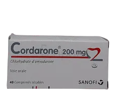 CORDARONE 200MG BOITE DE 40 COMPRIMES