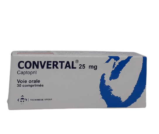 CONVERTAL 25MG BOITE DE 30 COMPRIMES