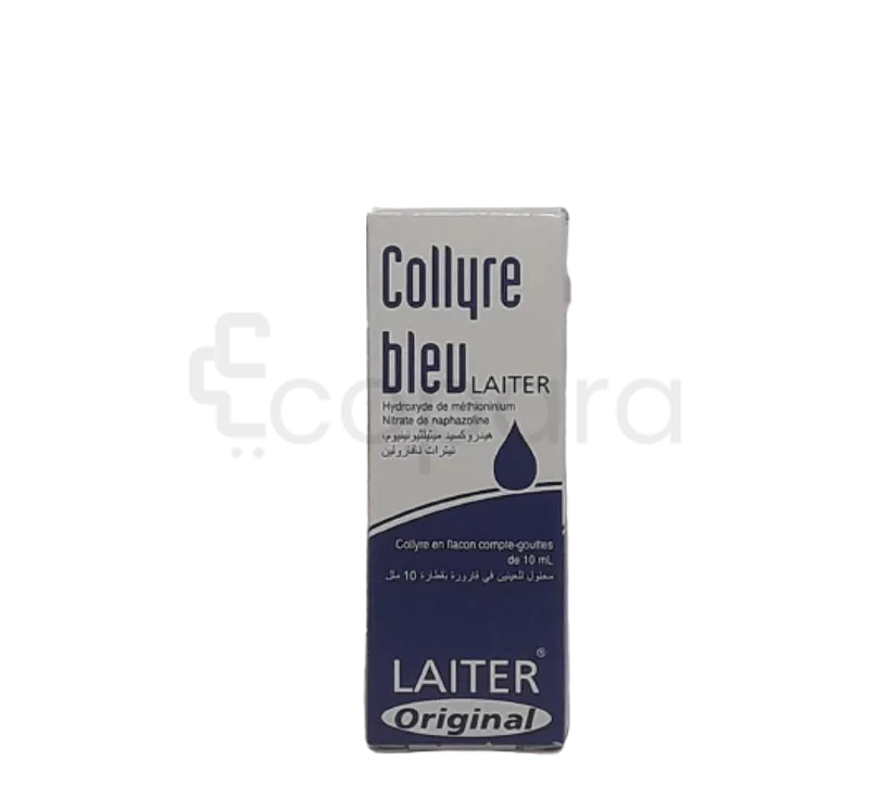 COLLYRE BLEU 2/5MG 10ML COLLYRE