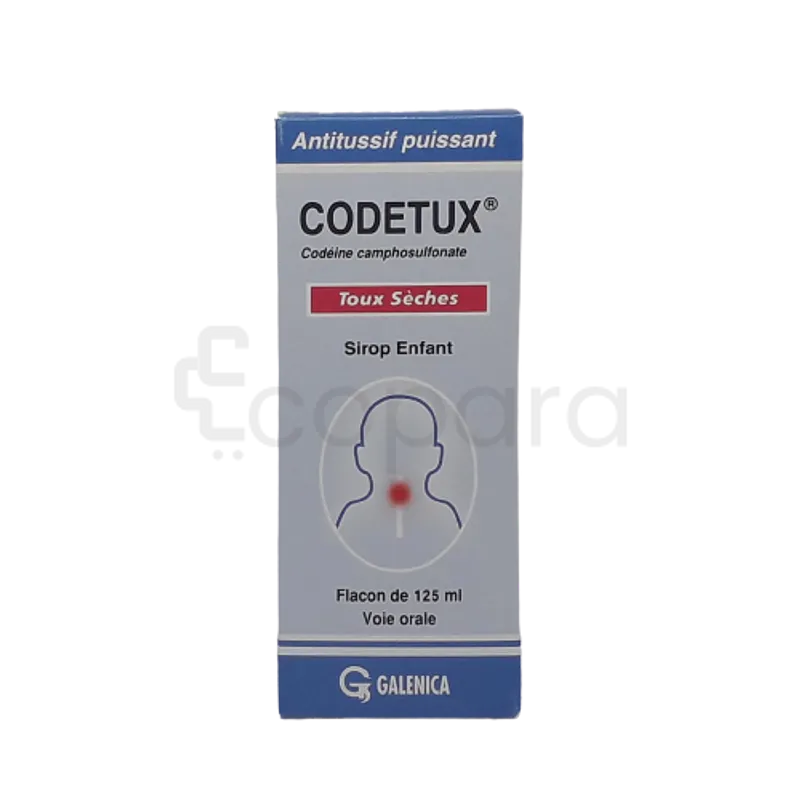 CODETUX 90MG ENFANT 125ML SIROP