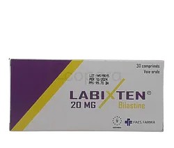 LABIXTEN CO 20MG BOITE DE 30 COMPRIMES