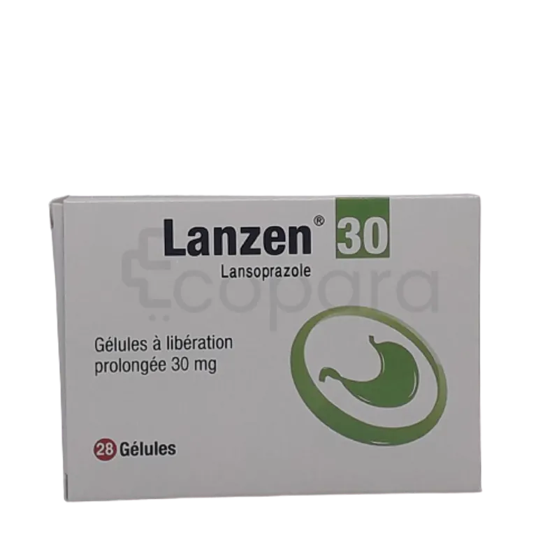 LANZEN 30MG BOITE DE 28 GELULES