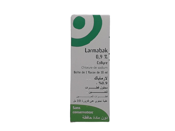LARMABAK 90MG 10ML COLLYRE