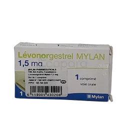 LEVONORGESTREL MYLAN 1.5MG BOITE DE 1 COMPRIMES