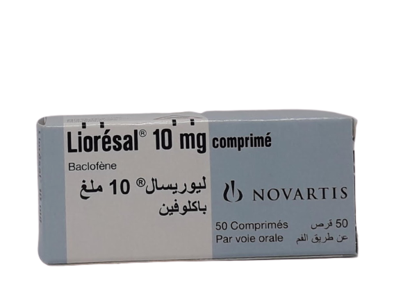 LIORESAL 10MG BOITE DE 50 COMPRIMES