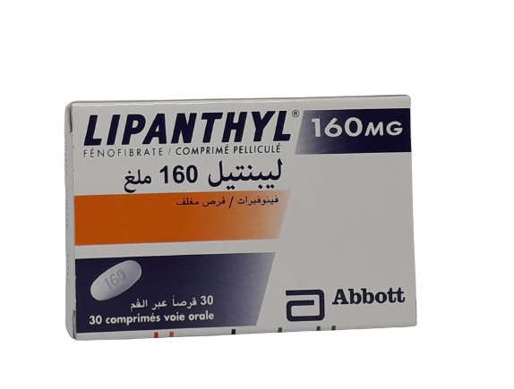 LIPANTHYL 160MG BOITE DE 30 COMPRIMES