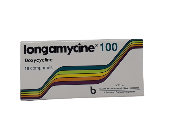 LONGAMYCINE 100MG BOITE DE 10 COMPRIMES