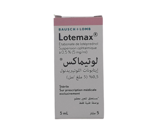 LOTEMAX 0.5% COLLYRE