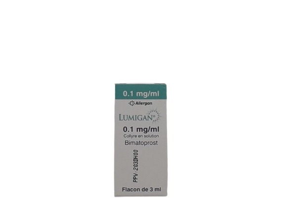 LUMIGAN 0.1MG 3ML COLLYRE
