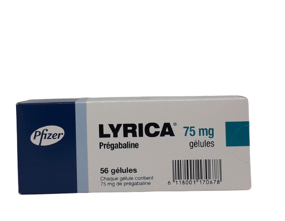 LYRICA 75MG BOITE DE 56 S/C GELULES