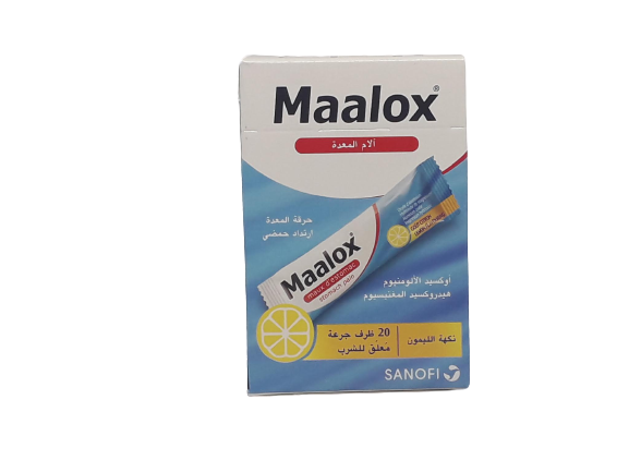 MAALOX 460MG PACK LIMON BOITE DE 20 SACHETS