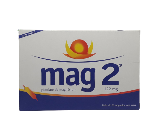 MAG2 SANS SUCRE BOITE DE 20 AMPOULES BUVABLES