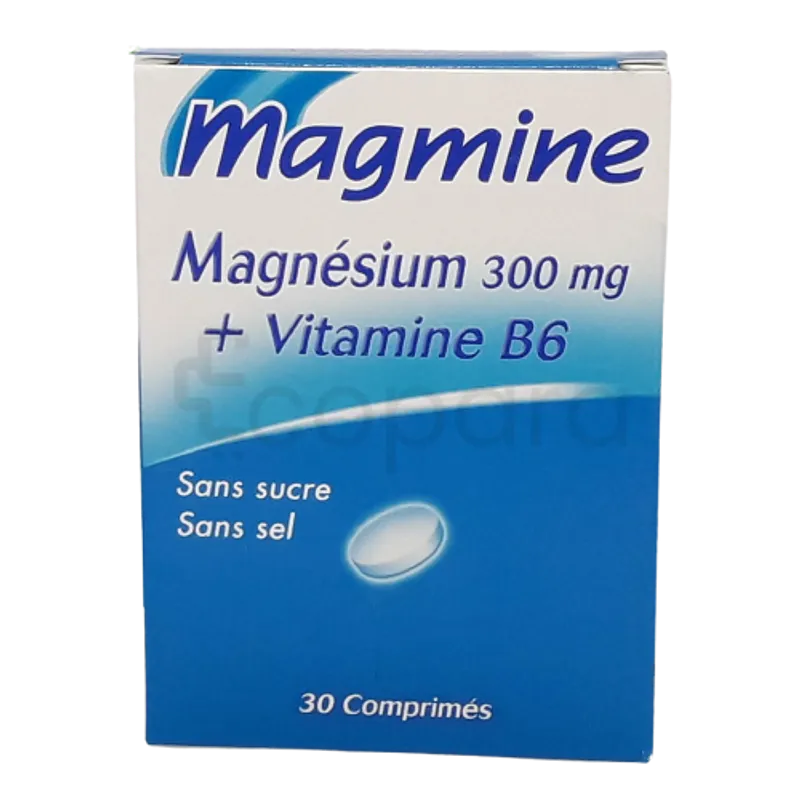 MAGMINE MAGNESIUM 300MG + VITAMINE B6 BOITE DE 45 COMPRIMES