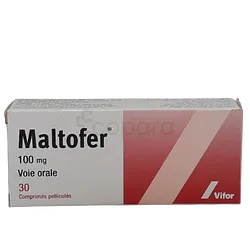 MALTOFER 100MG BOITE DE 30 COMPRIMES