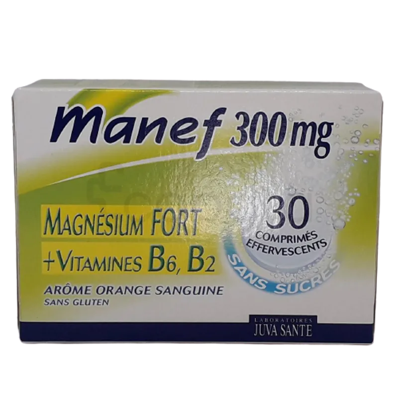 MANEF 300MG BOITE DE 30 COMPRIMES EFFERVESCENTS