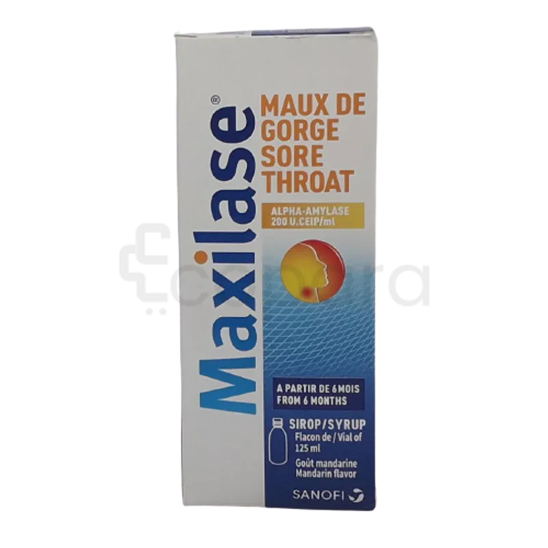 MAXILASE SI 125ML SIROP PETIT MODELE REFERENCE 1100061