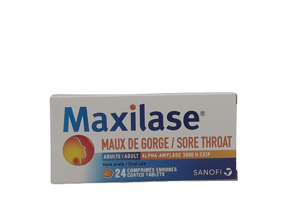 MAXILASE BOITE DE 24 COMPRIMES REFERENCE 1100060