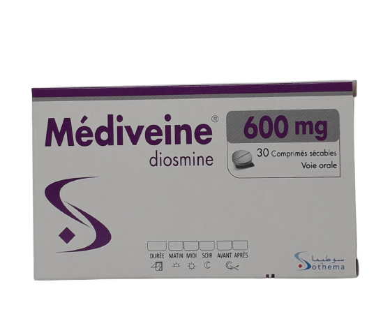 MEDIVEINE 600MG BOITE DE 30 COMPRIMES