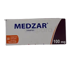 MEDZAR 100MG BOITE DE 30 COMPRIMES PELLICULES