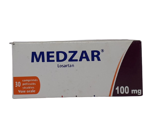 MEDZAR 100MG BOITE DE 30 COMPRIMES PELLICULES