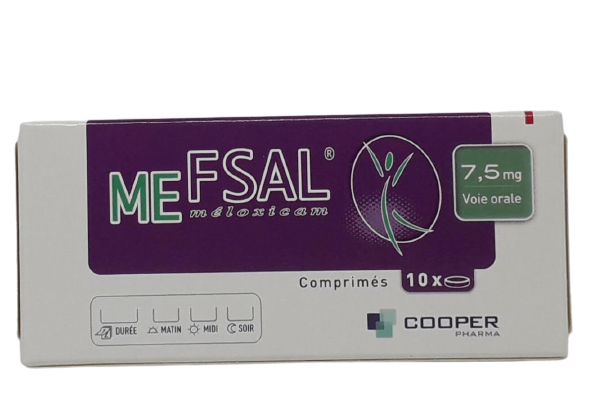 MEFSAL 7.5MG BOITE DE 10 COMPRIMES
