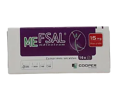MEFSAL 15MG BOITE DE 10 COMPRIMES